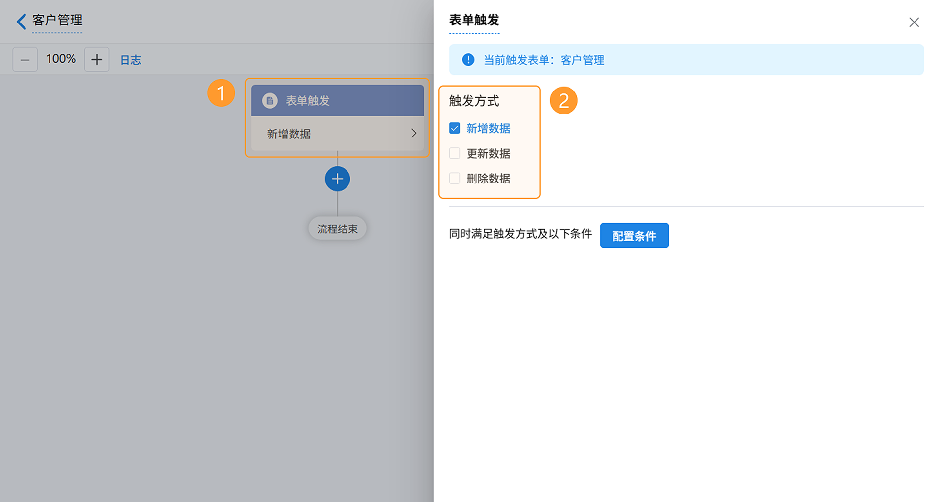 定义触发机制