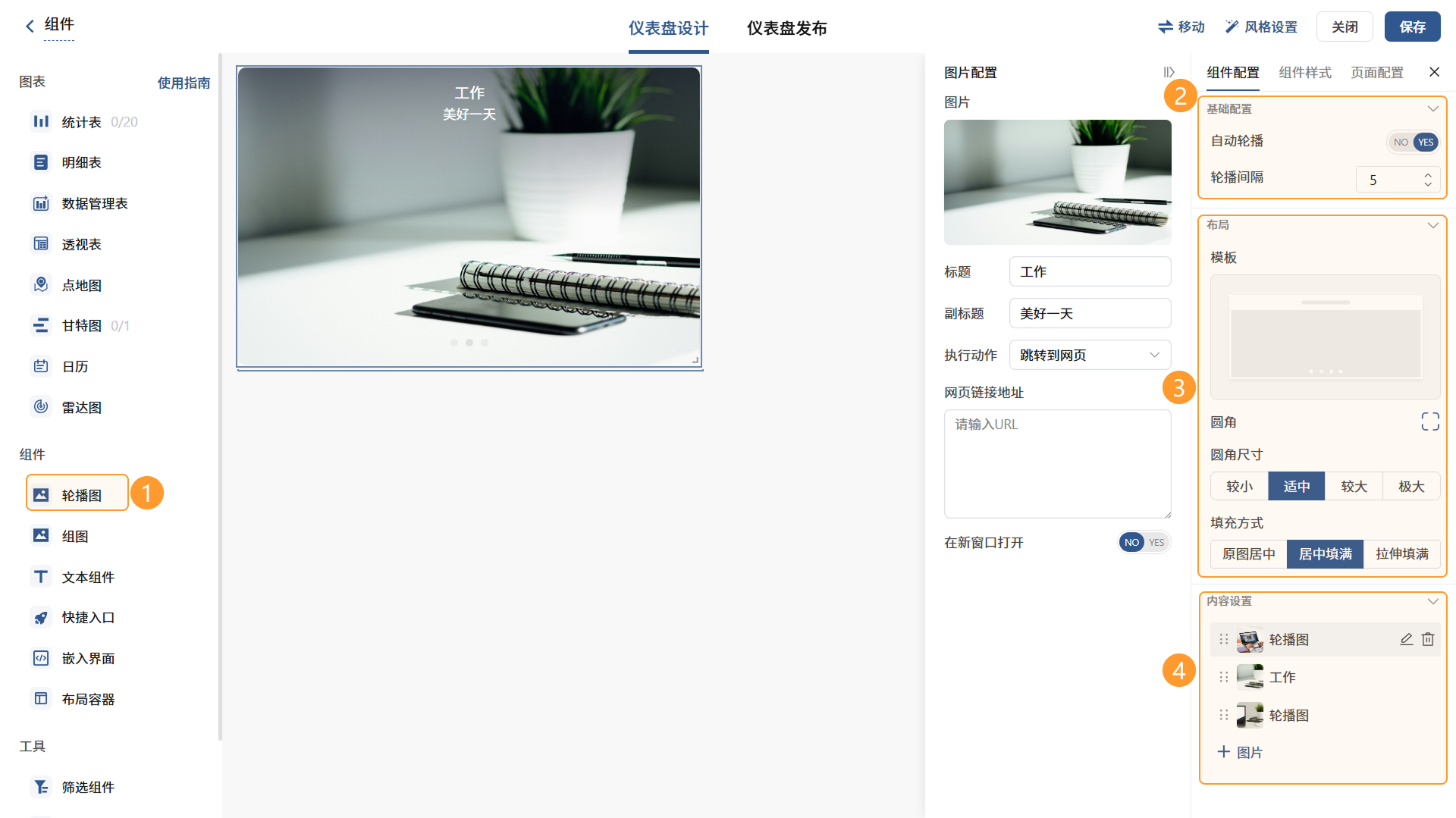 轮播图配置